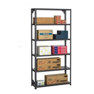 Étagère en métal avec 6 niveaux.