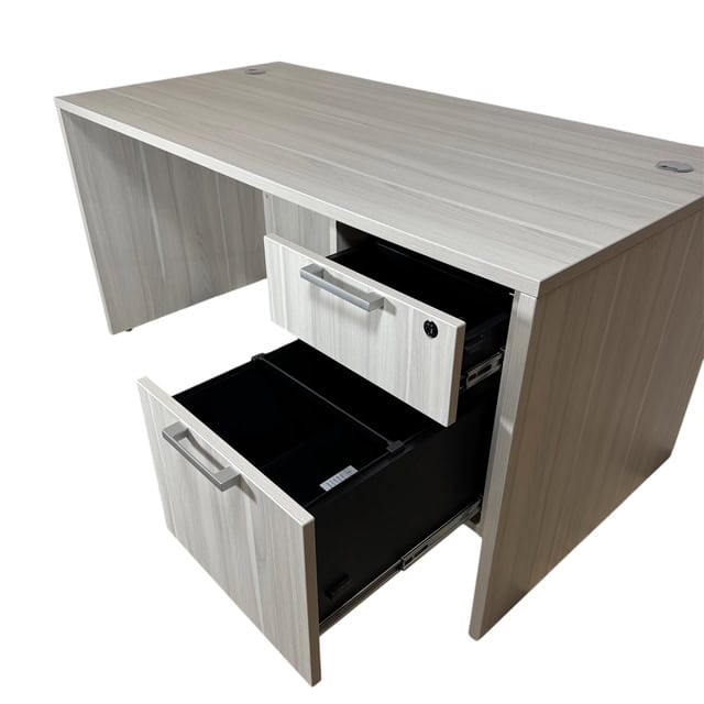 Bureau avec caisson