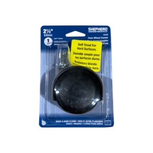 Roulette jumelée de 2,5 po pour chaise de bureau – Semelle souple