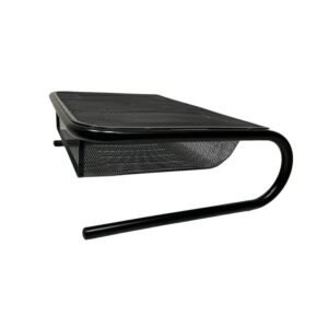 Support ventilé pour ordinateur portable, organiseur de bureau, plateau à papier, maille métallique