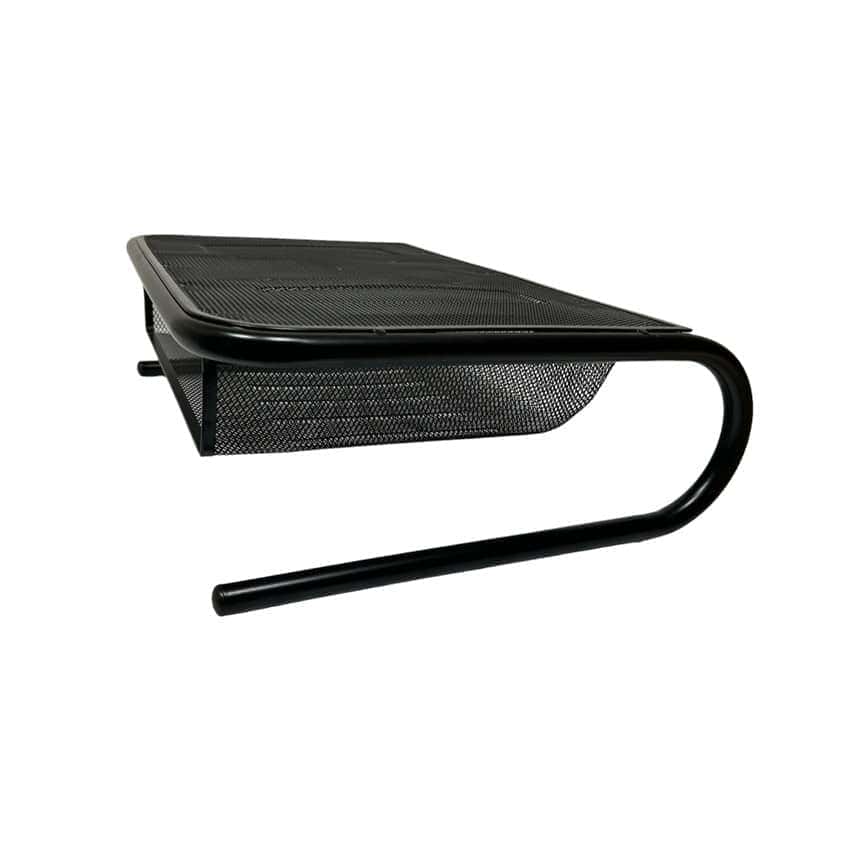 Support ventilé pour ordinateur portable, organiseur de bureau, plateau à papier, maille métallique