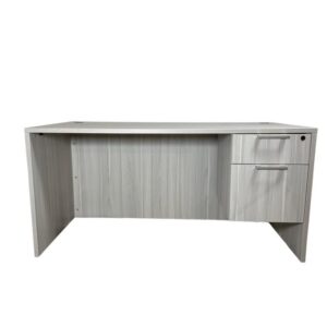 Bureau de travail avec caisson 3/4 - Série Classic