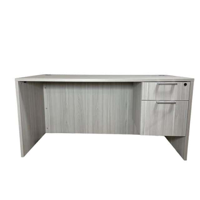 Bureau de travail avec caisson 3/4 – Série Classic