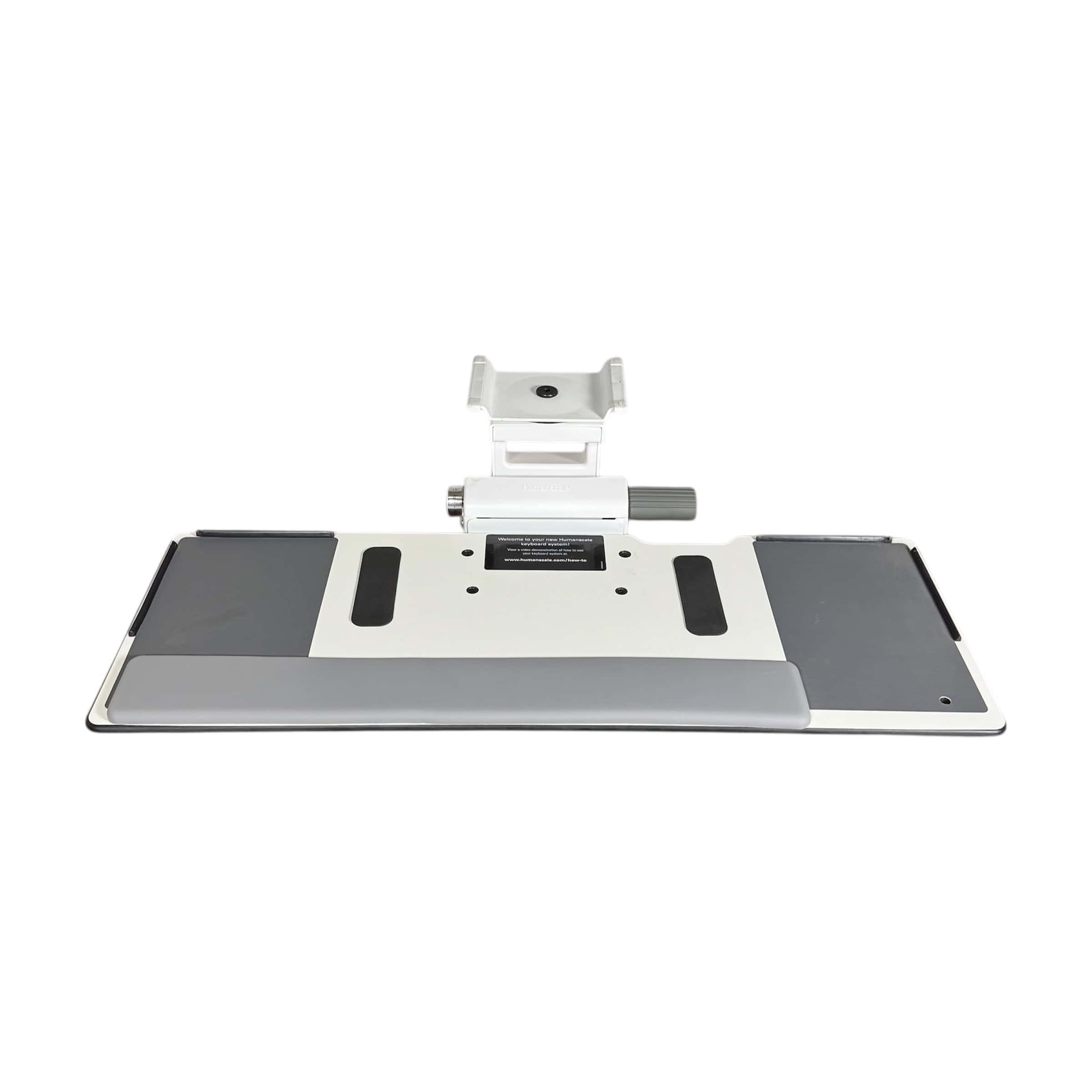 Humanscale – Mécanisme et plateforme de clavier ergonomique 19&Prime; – Blanc