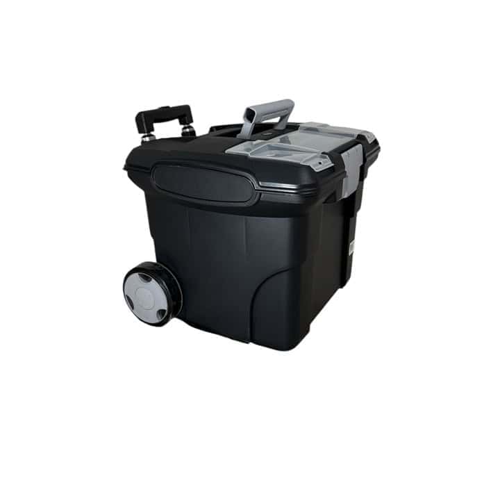 Storex Chariot de classement mobile avec poignée télescopique