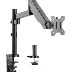 Support de moniteur pour bureau avec bras ajustables et articulés