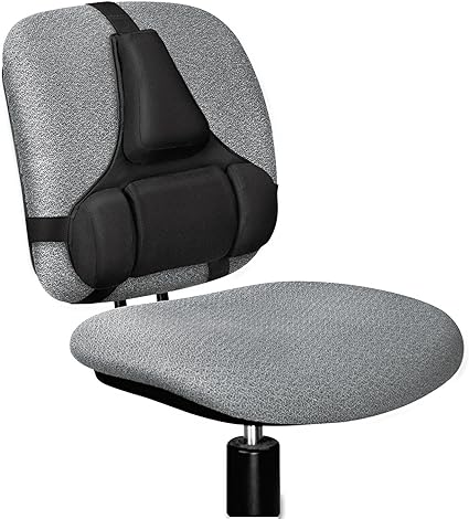 Fellowes – 8037601 – Premium Professional Series Support dorsal ergonomique Noir